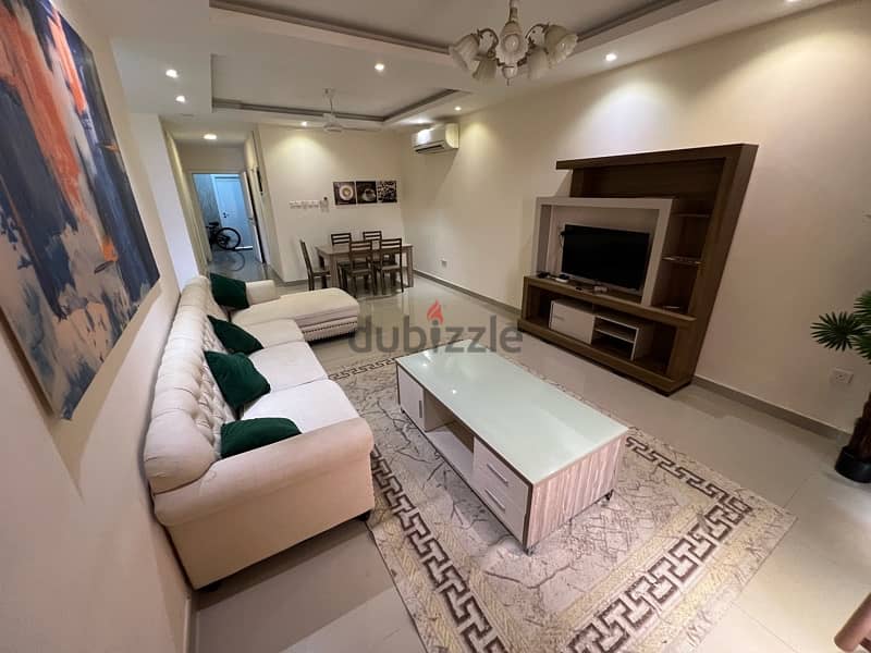 Furnished two bedroom apartment for rent in Bousher area 1