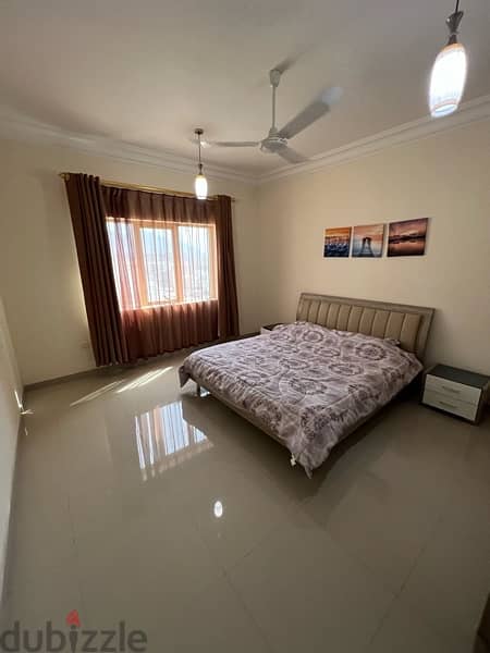 Furnished two bedroom apartment for rent in Bousher area 8