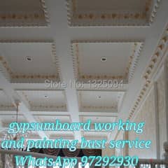 House Painting Services inside and outside and gypsum board working