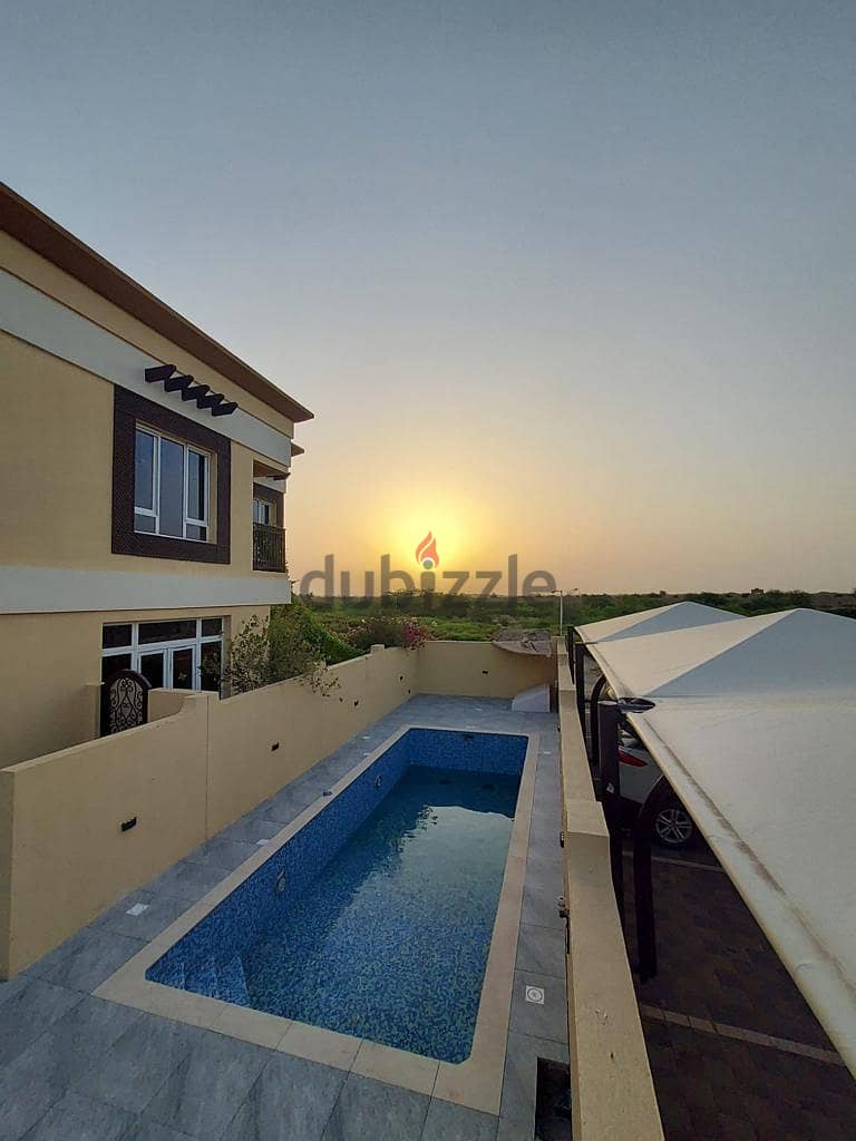 "SR-JV-495 Villa to let In al seeb k ( sour al hadid ) Nice villa 4