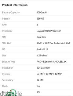 Samsung S24 2 months old as new. buy from Lulu