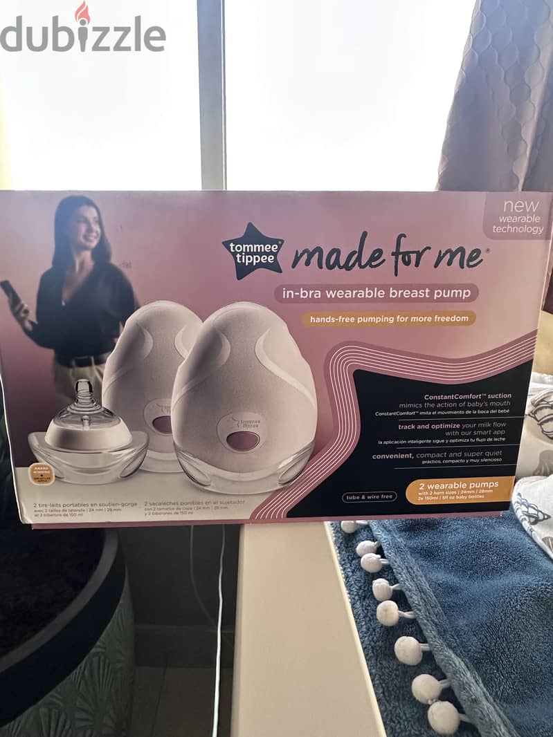 Tommee Tippee Made for Me Double Electric Wearable Breast Pump 2