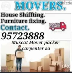 Muscat mover packer  carpenter house villa shifting