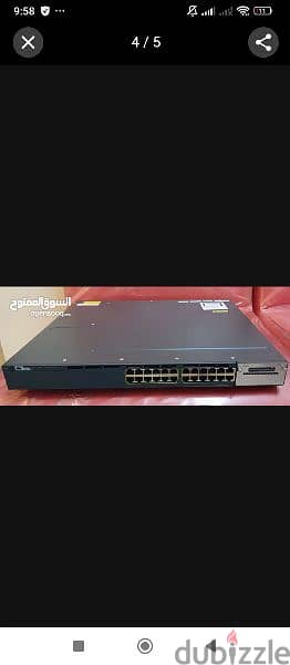 Cisco Catalyst 24 port Switch 1