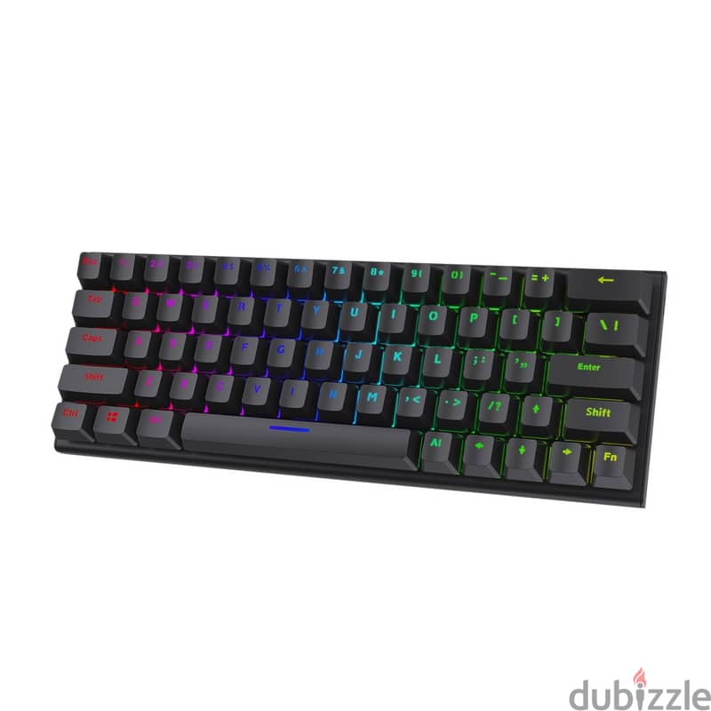 Porodo Gaming 61 Key Pudding Mechanical keyboard PDX224 1