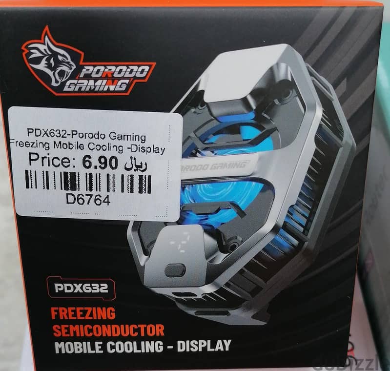 Porodo Gaming Freezing Mobile Cooling Display PDX630 0