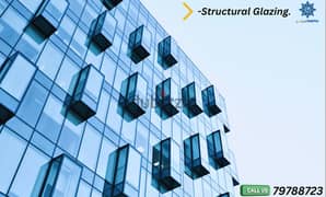 ⏩all kinds of glass work Fixing,Repair,Partition,Structural Glazing