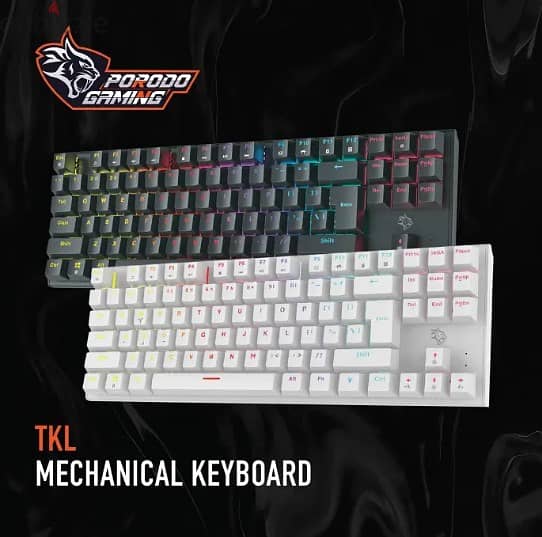 Porodo Gaming TKL Mechanical Keyboard PDX222 2