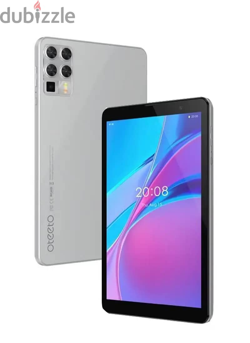 Oteeto Tab 8 8+256GB Grey 0