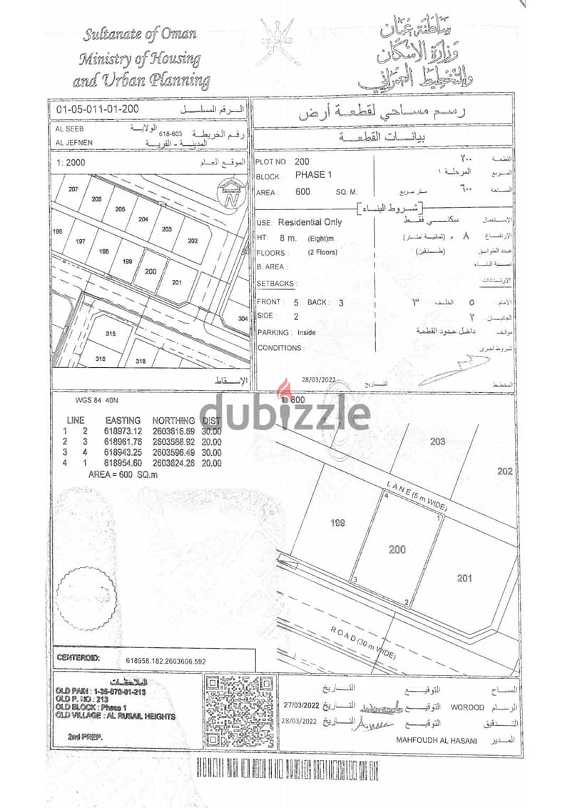 أرض سكنية في الجفنين 0