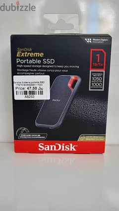 SanDisk Extreme Portable SSD 1TB 0