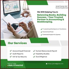 Free accounting and bookkeeping services