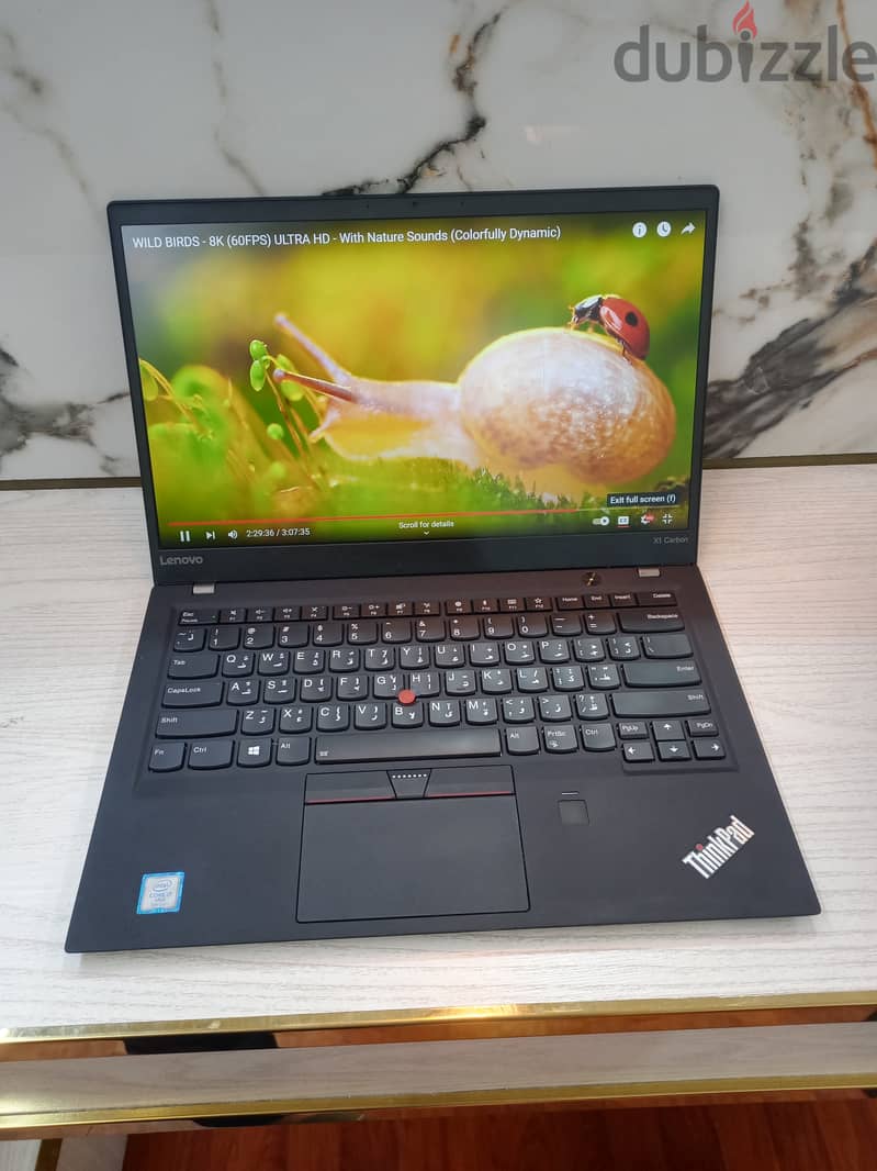 LENOVO X1 CARBON CORE I7 16GB RAM 512GB SSD 14 INCH SCREEN 0