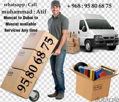 Muscat To Dubai House Moving Company Door To Door Service