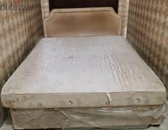 Queen Size Bed with Matteress plus single mattress Price Negotiable b 0