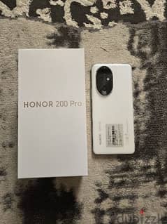 Honor 200 pro 512gb 12gb used 1 month