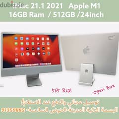 iMac 2021 new Open Box