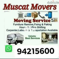 Best Muscat Mover and Packer House shifting office villa stor