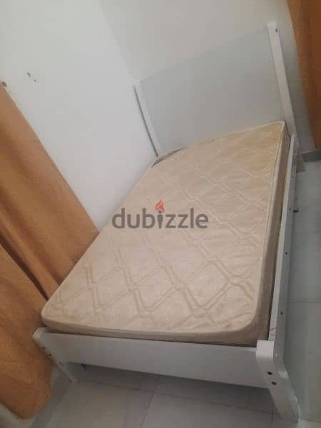 bed from IKEA for sale with mattress 0