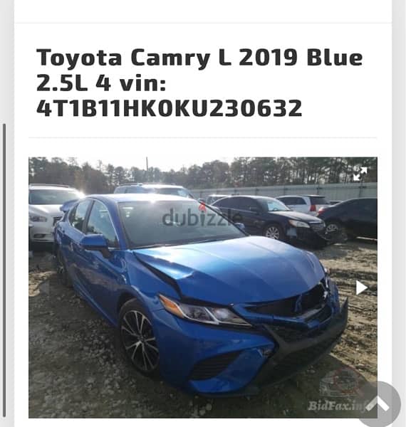 camry 2019 for sale   4600 OMR 1