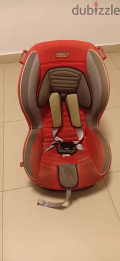 Juniors Child Car seats 2 numbers (Red & Yellow) for sale OMR 15 each