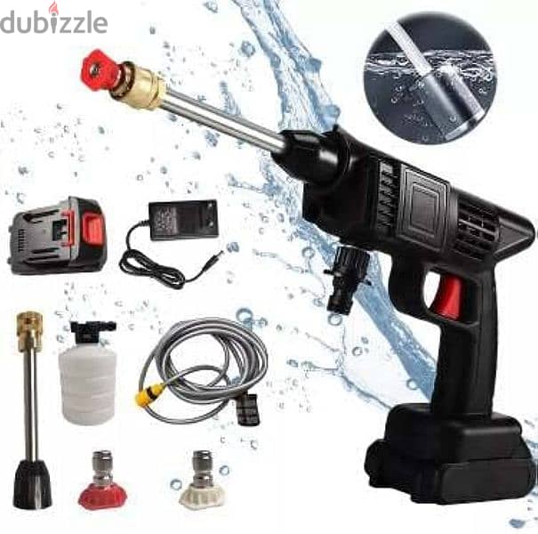 New cordless prassure car washer gun 1