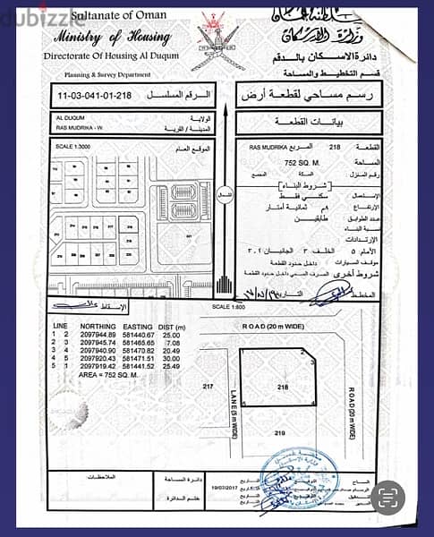 ارض كورنر  راس مدركة الدقم 0