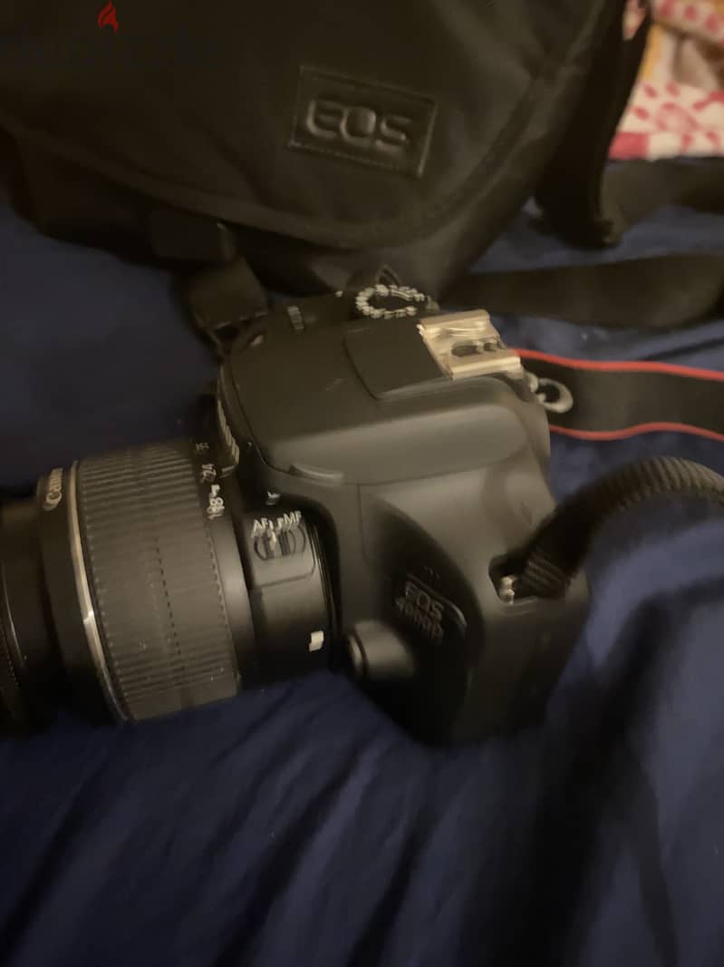 Canon eos 4000d with bag,barely used 2