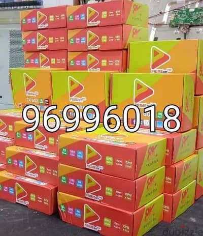 Yellow model android smart Box all country Channel work with 1YEAR Sub