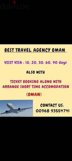 visit visa & ticket booking 0