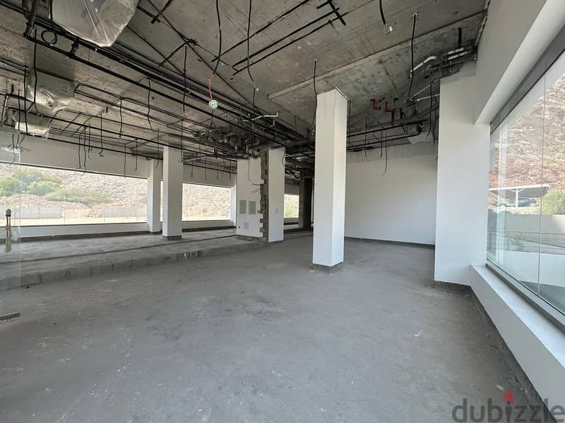 400 SQM Road-Facing Showroom for Rent in Ruwi 1