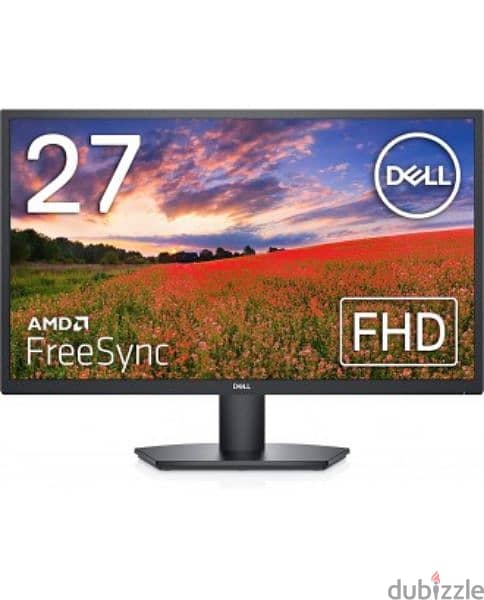 27 inch DELL MONITOR WITH 1 YEAR WARRANTY 0