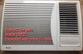 2ton GREE MAKE wall mount AC for sale