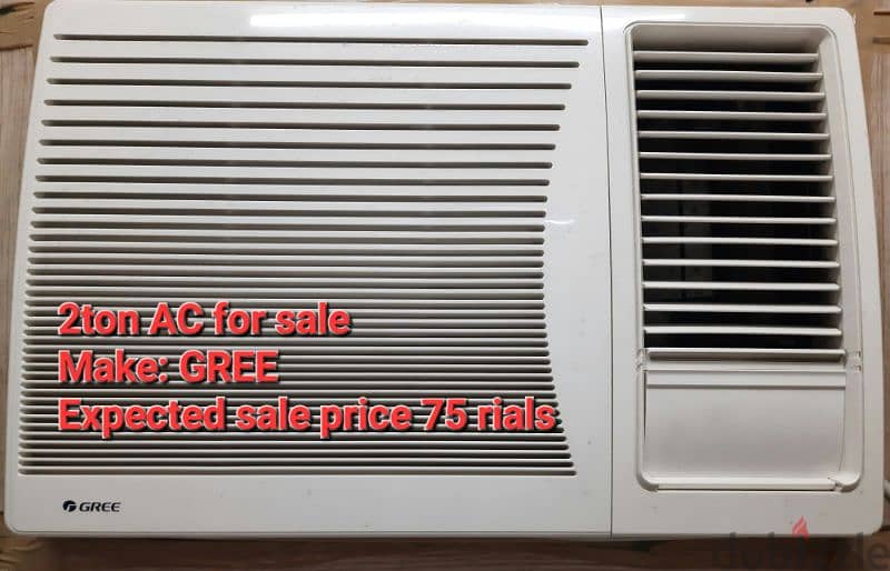 2ton GREE MAKE wall mount AC for sale 0