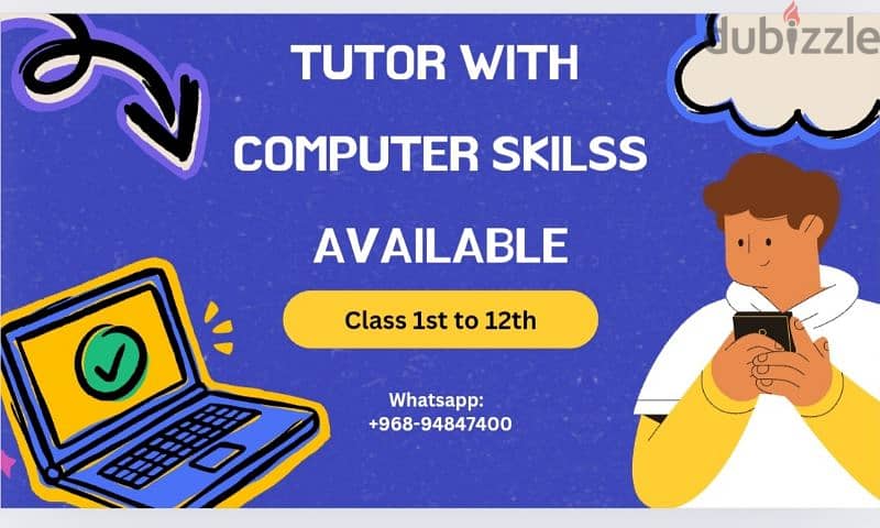 Teacher Availabe with Computer skills 0