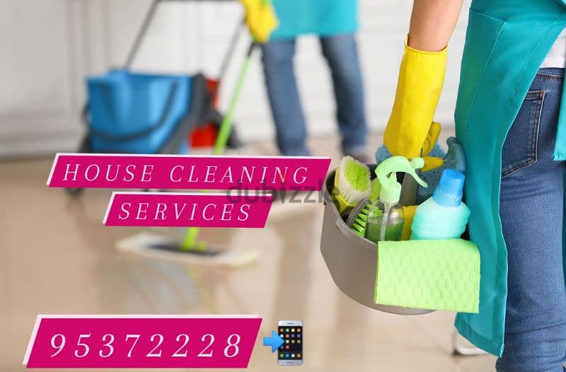 House cleaning villa office apartment & kitchen deep cleaning service 0