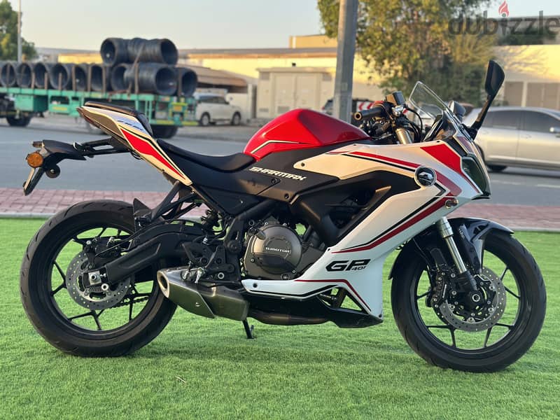 SHARMAX GP 401 Ultra WITH WARRANTY (sport bike دراجة نارية رياضية) 3