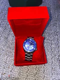 Blue dial watch from Seiko