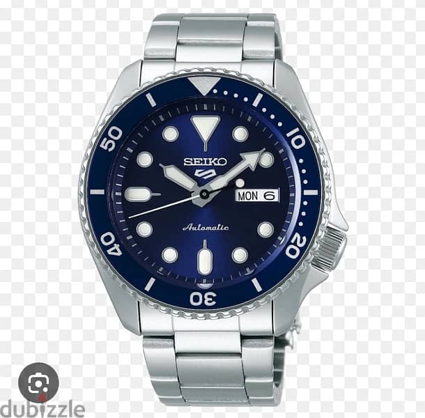 Blue dial watch from Seiko 1