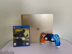 ps4 slim 1000Gb 1 joystik 1 game