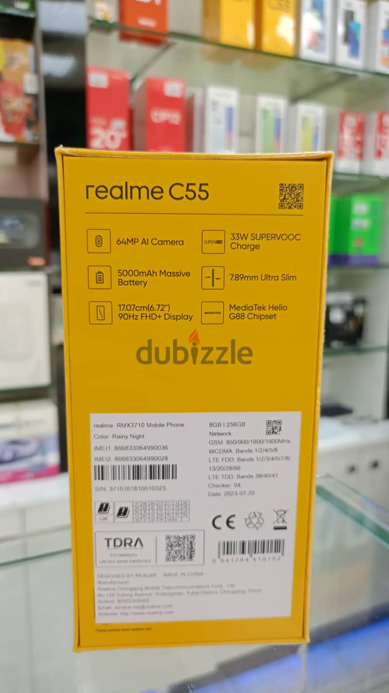 Mobile Realme C55 8 GB RAM 256 GB Storage 1