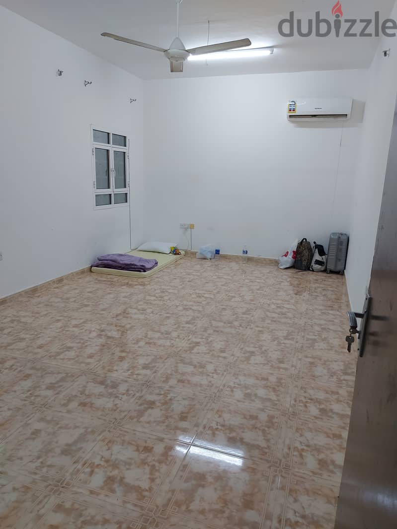 one big room with attached  bathroom for rent couple only 2