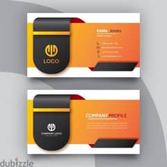 For Business card and Company profile Do just designed