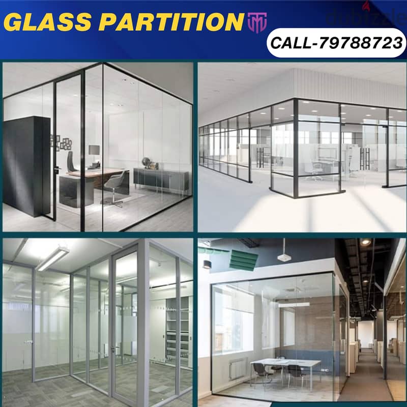 ⏩do all kinds of glass work Fixing,Repair,Partition,Structural Glazing 12