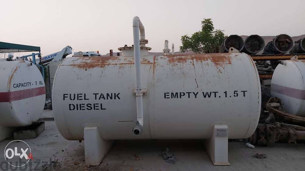 5000 Ltr Capacity Empty Diesel Tank 1