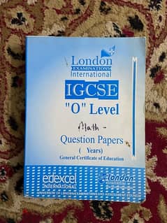 Edexcel IGCSE Maths Question Bank