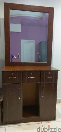 wooden dressing table