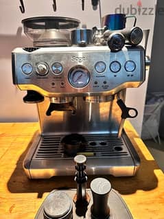 مكينة قهوه مع ملحقاتها coffee machine sage