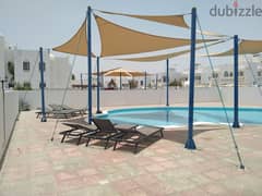 6Me10 Modern style four-bedrooms villas for rent in shatti Qurum