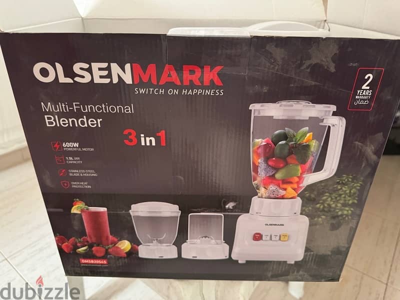 Mixer New OlsenMark 3 in 1 watt600 1